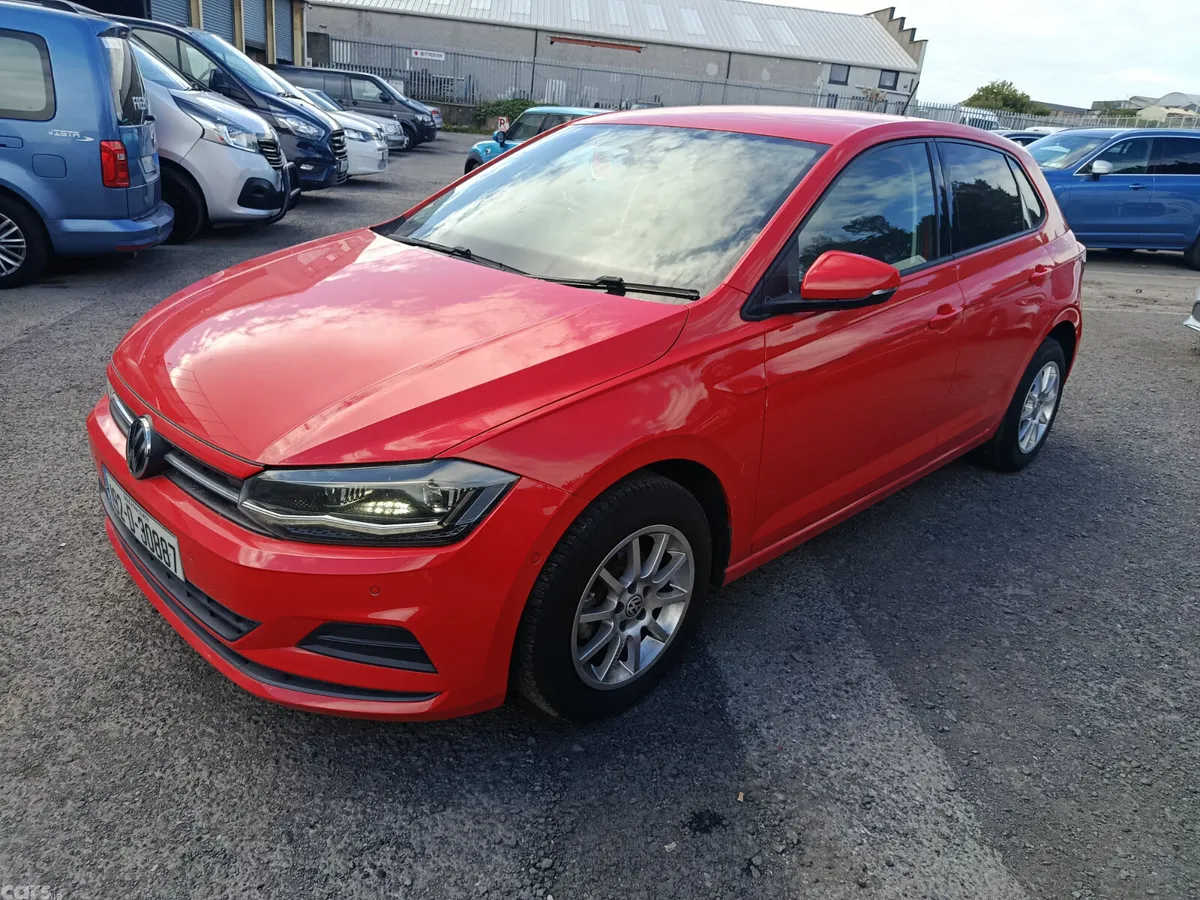 Volkswagen Polo Hatchback, Petrol, 2019, Red