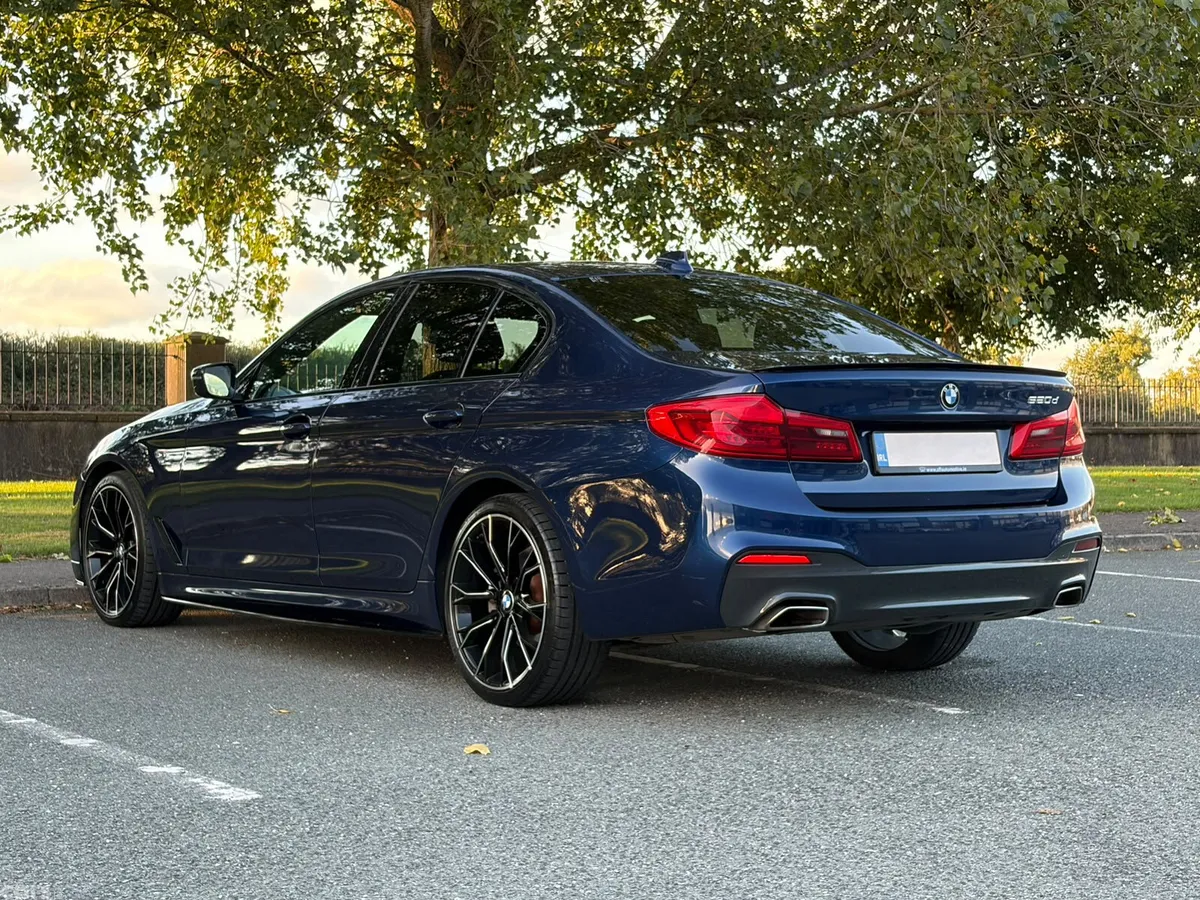 BMW 5-Series Saloon, Diesel, 2020, Blue