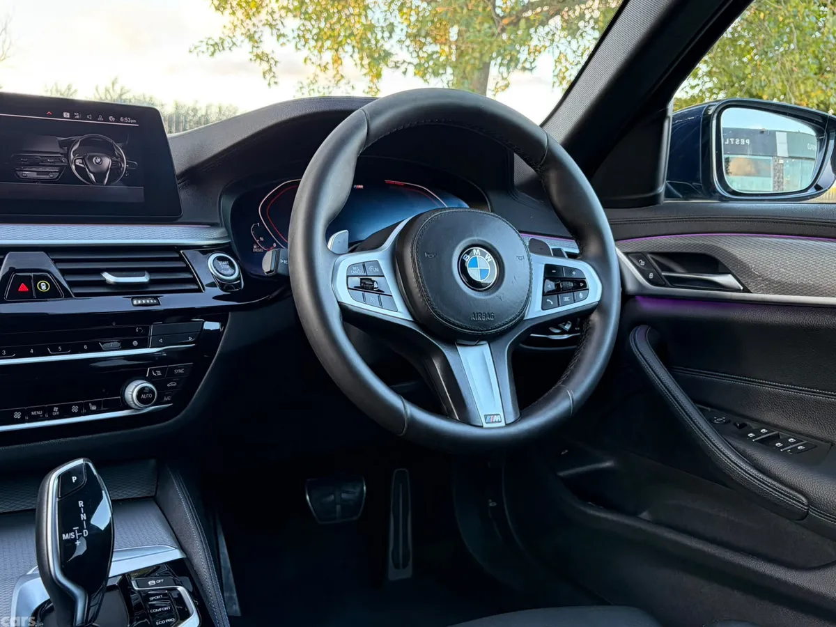 BMW 5-Series Saloon, Diesel, 2020, Blue