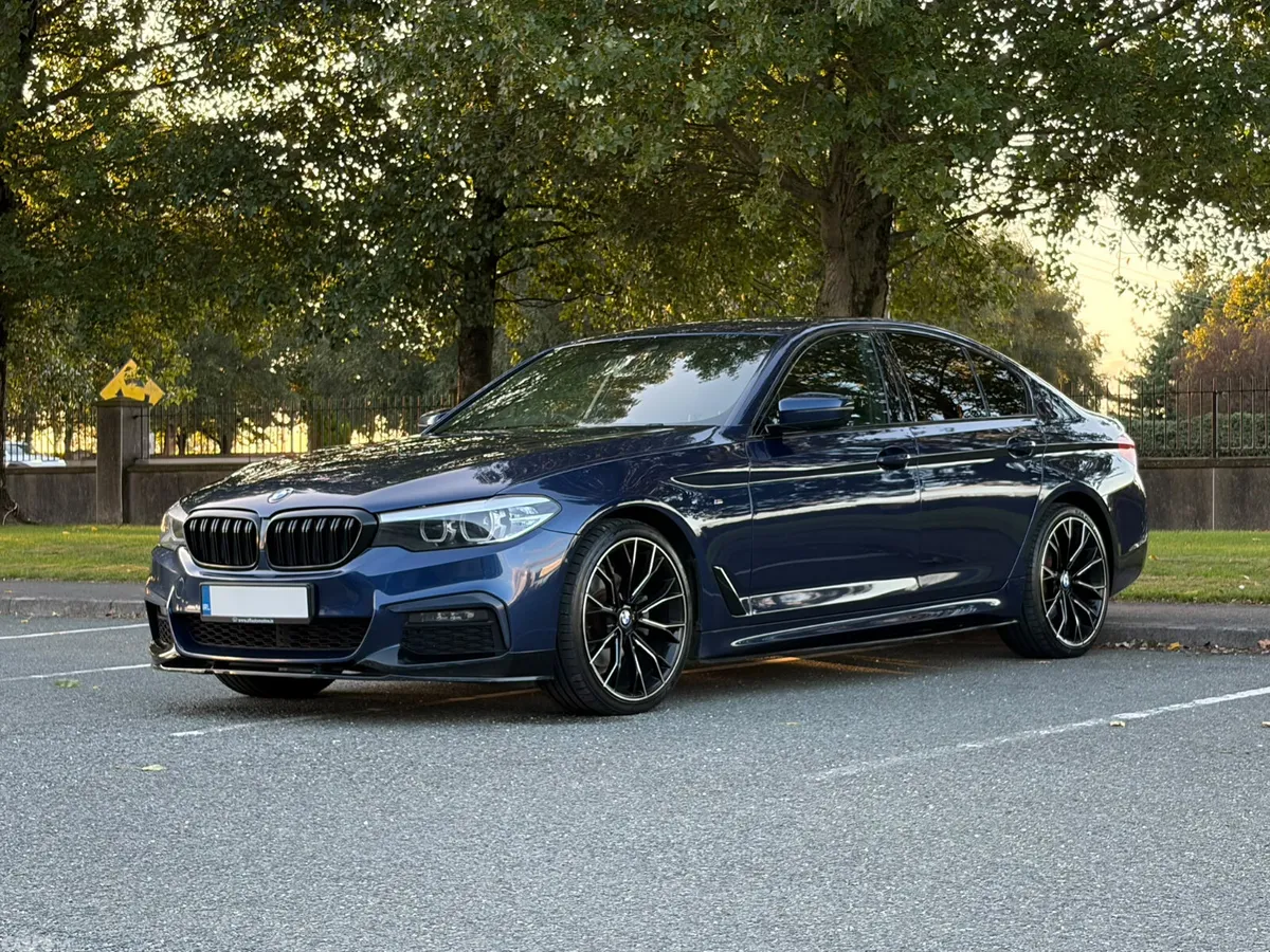 BMW 5-Series Saloon, Diesel, 2020, Blue