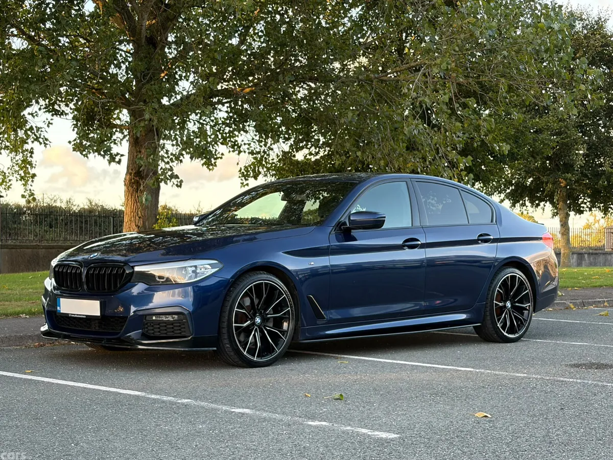 BMW 5-Series Saloon, Diesel, 2020, Blue