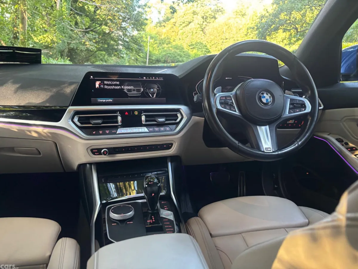 BMW 3-Series Saloon, Petrol Plug-in Hybrid, 2020, Blue
