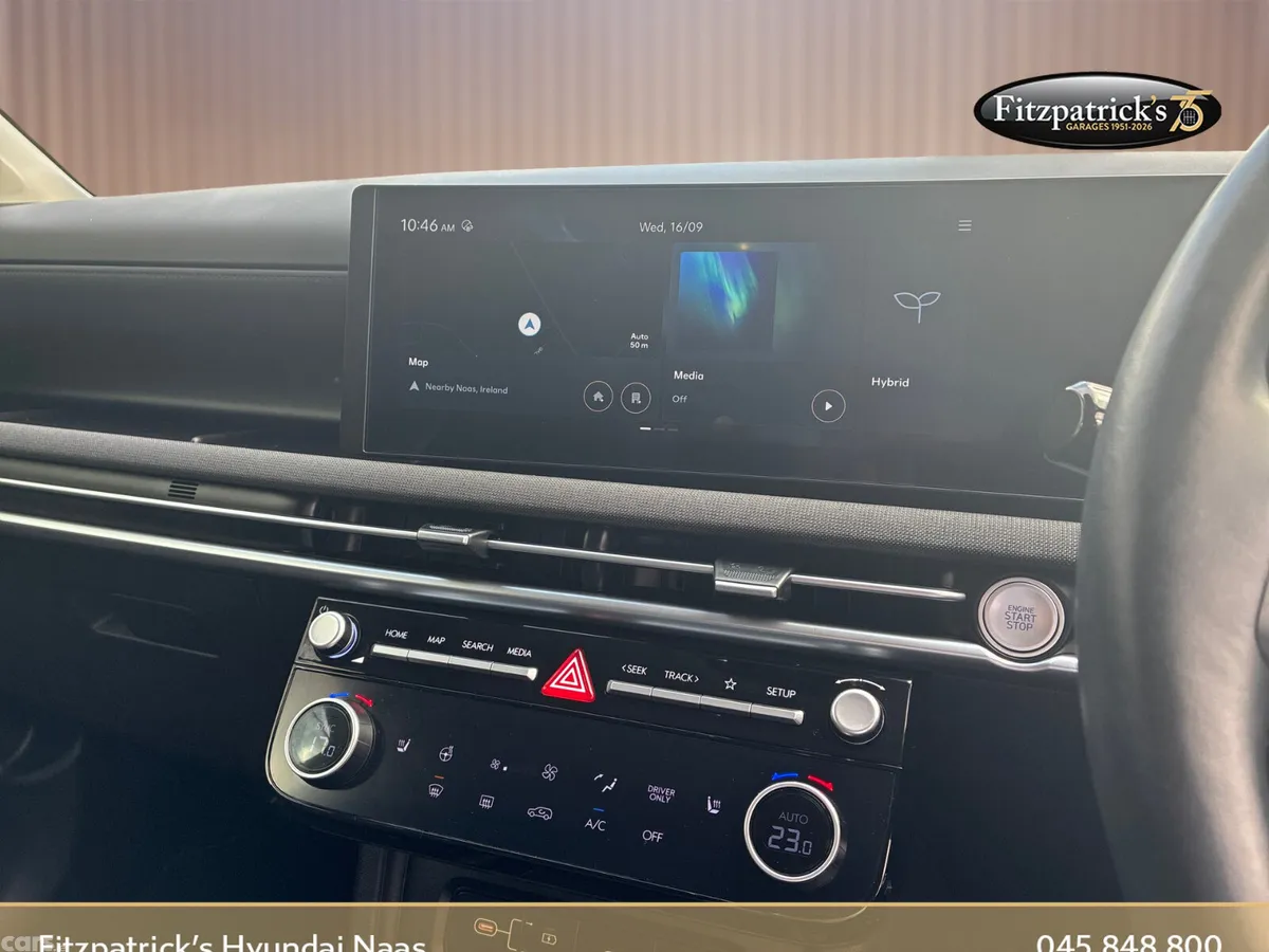 Hyundai Tucson SUV, Petrol Hybrid, 2024, Red