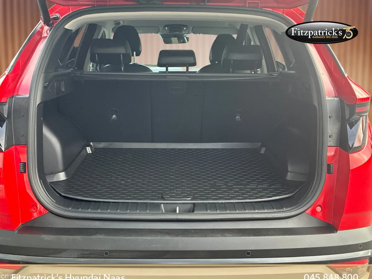 Hyundai Tucson SUV, Petrol Hybrid, 2024, Red