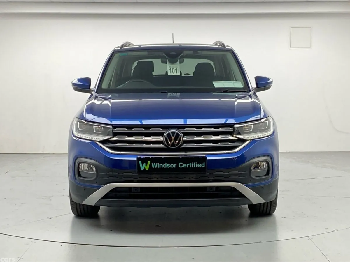 Volkswagen T-Cross Hatchback, Petrol, 2021, Blue