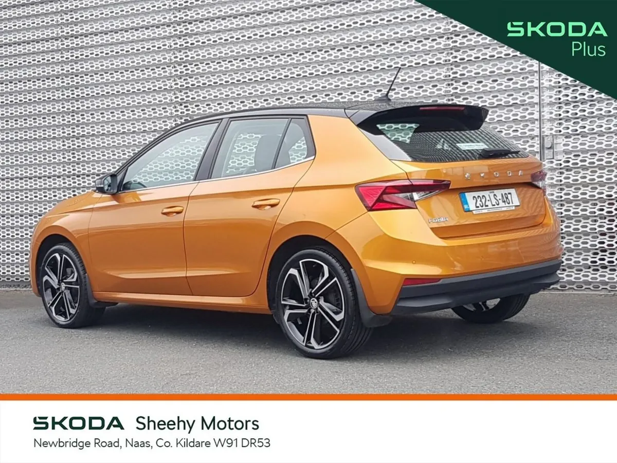 Skoda Fabia Hatchback, Petrol, 2023, Orange