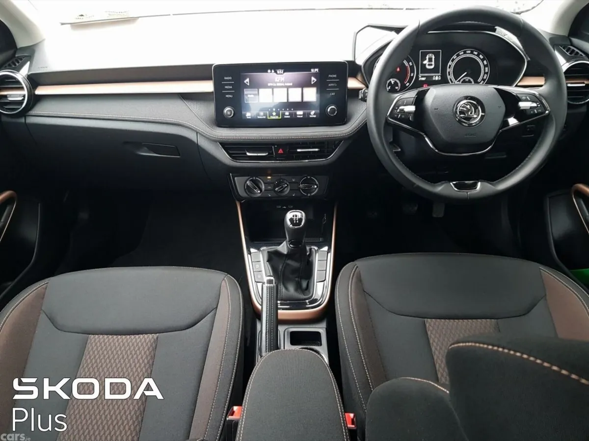 Skoda Fabia Hatchback, Petrol, 2023, Orange