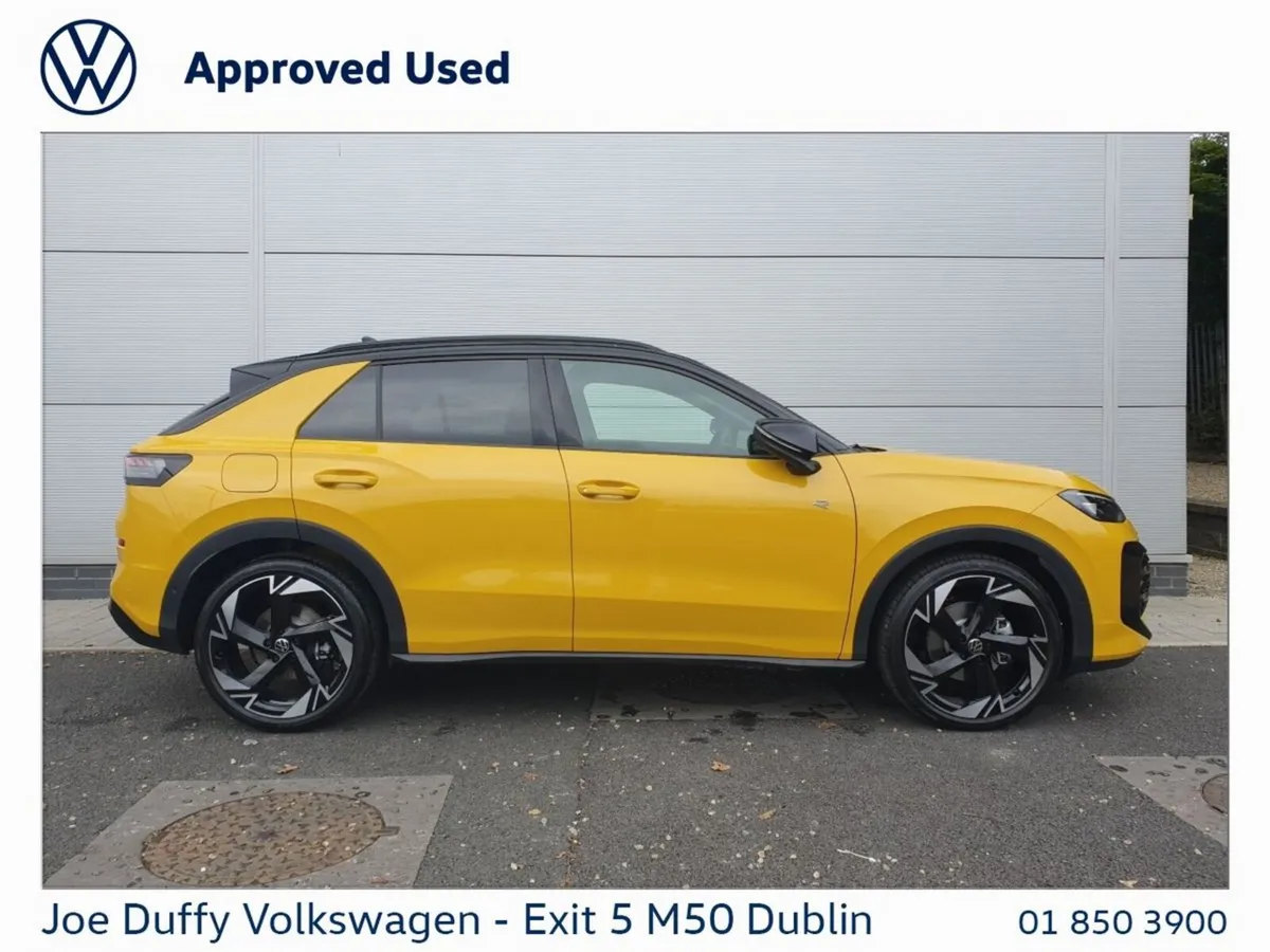 Volkswagen T-Roc SUV, Petrol, 2026, Yellow