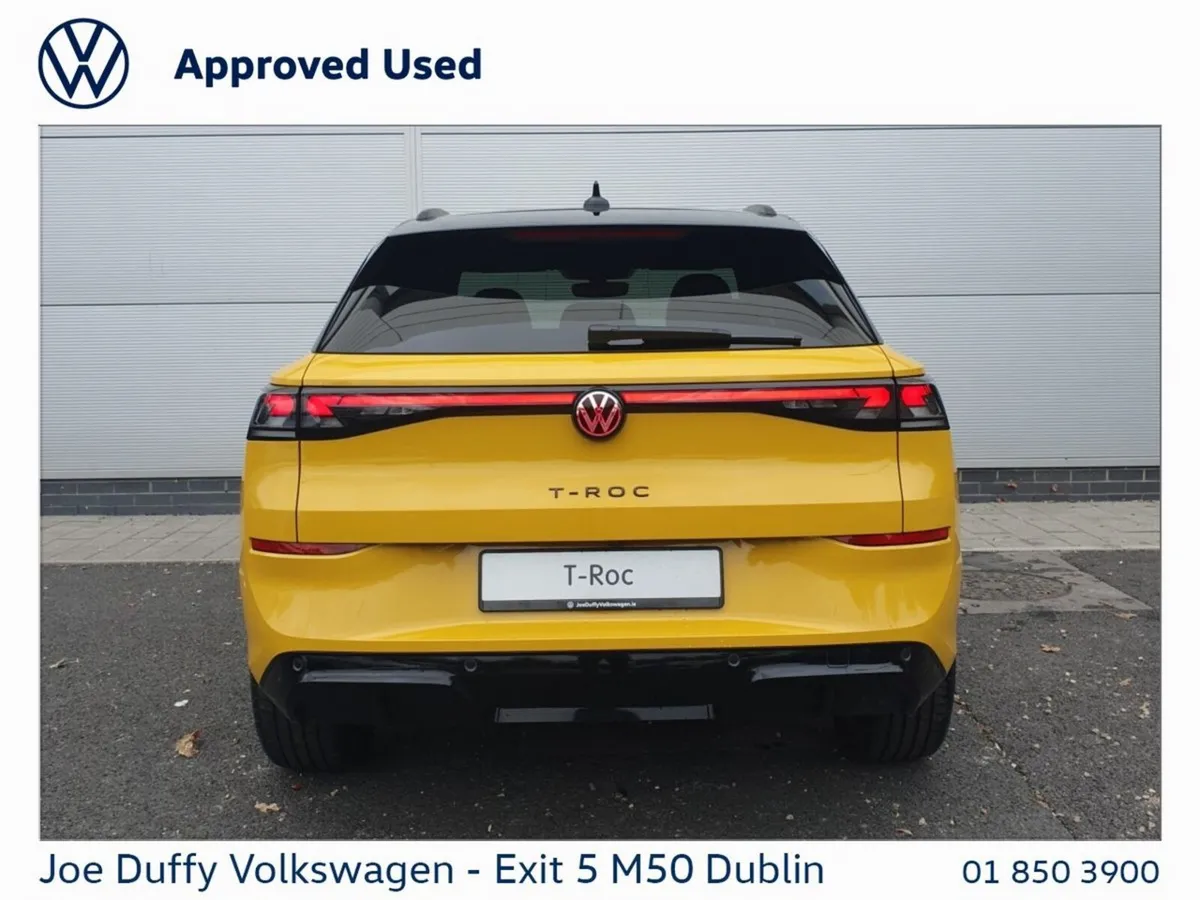 Volkswagen T-Roc SUV, Petrol, 2026, Yellow