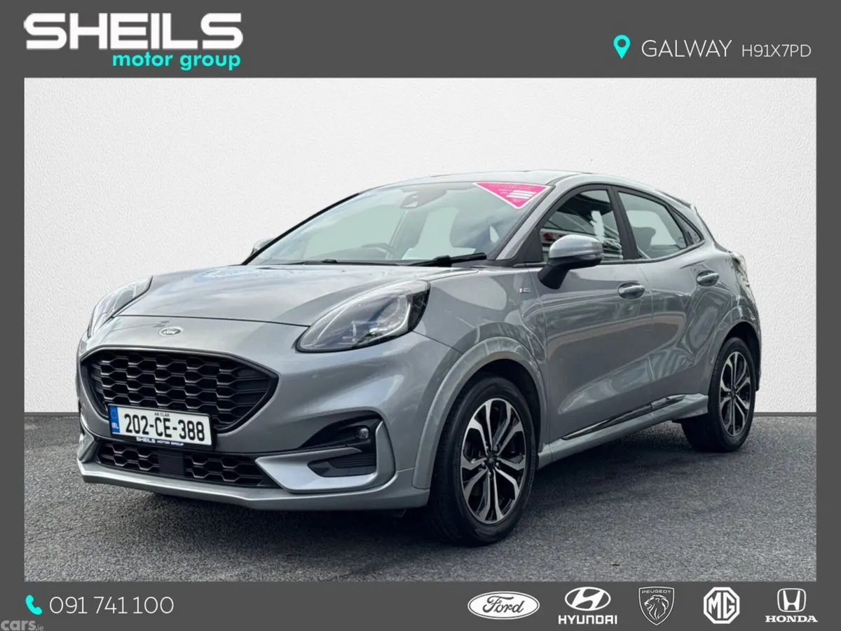 Ford Puma MPV, Petrol Hybrid, 2020, Grey