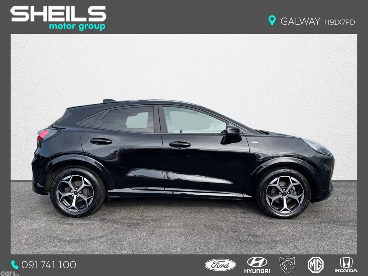 Ford Puma MPV, Petrol Hybrid, 2024, Black