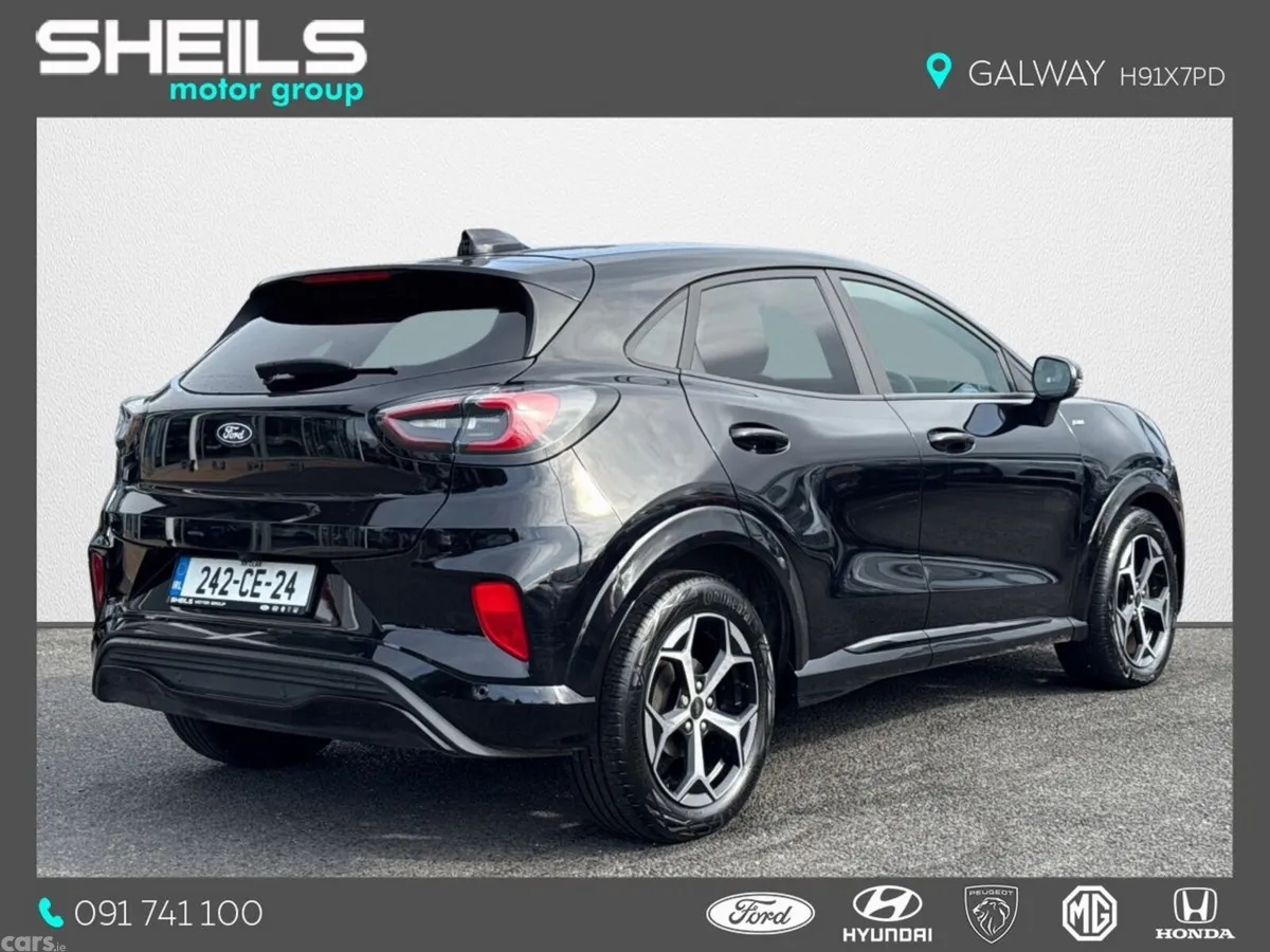 Ford Puma MPV, Petrol Hybrid, 2024, Black