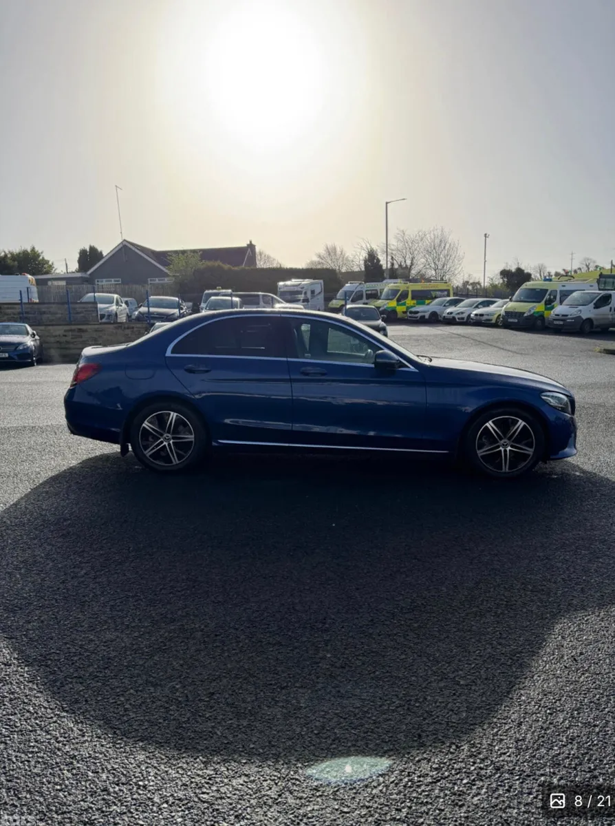 Mercedes-Benz C-Class Saloon, Diesel, 2019, Blue