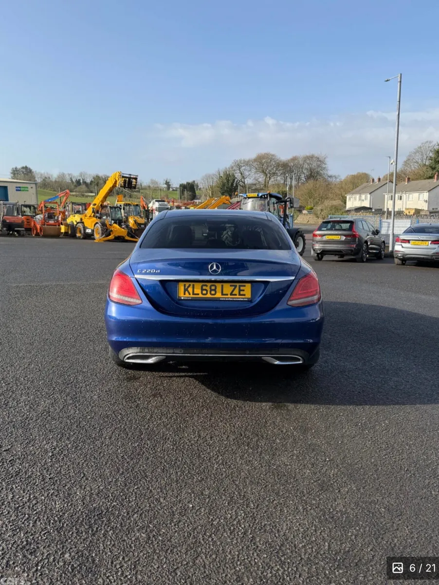 Mercedes-Benz C-Class Saloon, Diesel, 2019, Blue