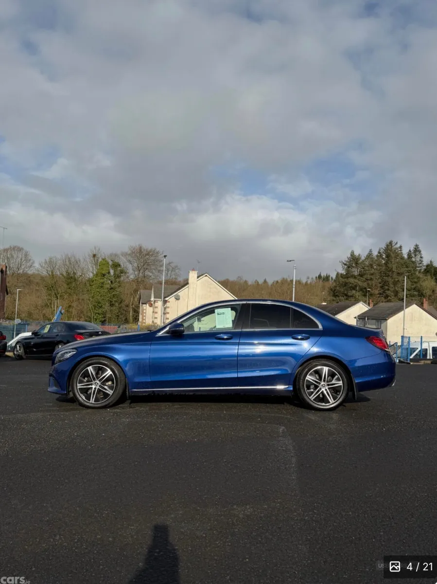 Mercedes-Benz C-Class Saloon, Diesel, 2019, Blue