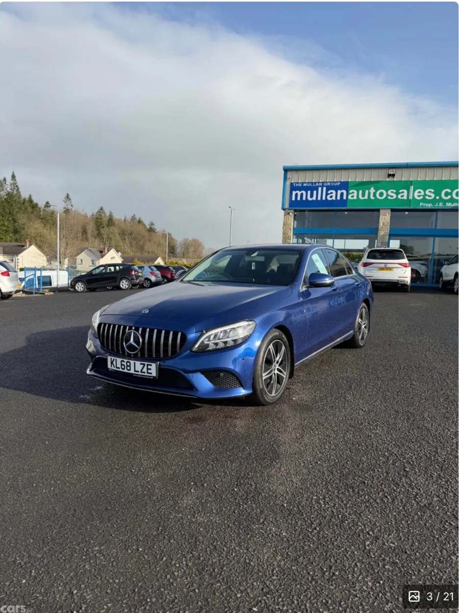 Mercedes-Benz C-Class Saloon, Diesel, 2019, Blue