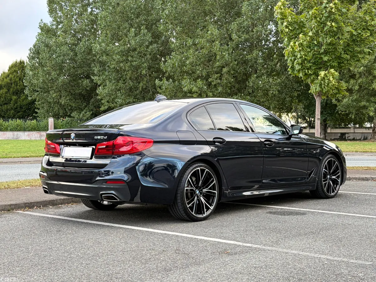 BMW 5-Series Saloon, Diesel, 2017, Black