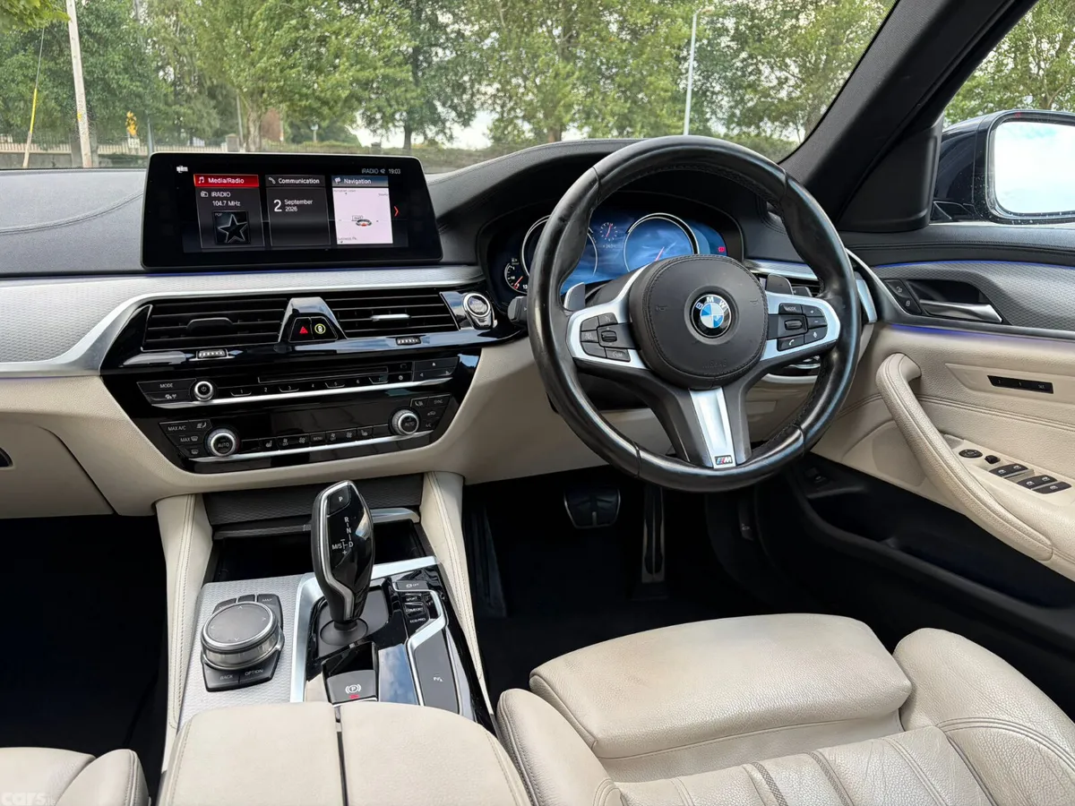 BMW 5-Series Saloon, Diesel, 2017, Black