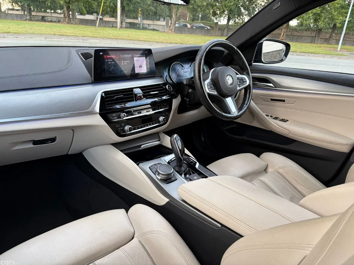 BMW 5-Series Saloon, Diesel, 2017, Black