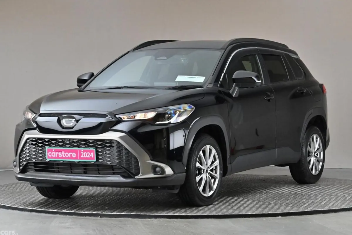Toyota Corolla Cross SUV, Petrol Hybrid, 2024, Black