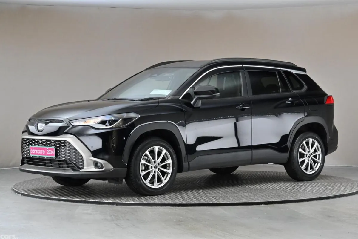 Toyota Corolla Cross SUV, Petrol Hybrid, 2024, Black