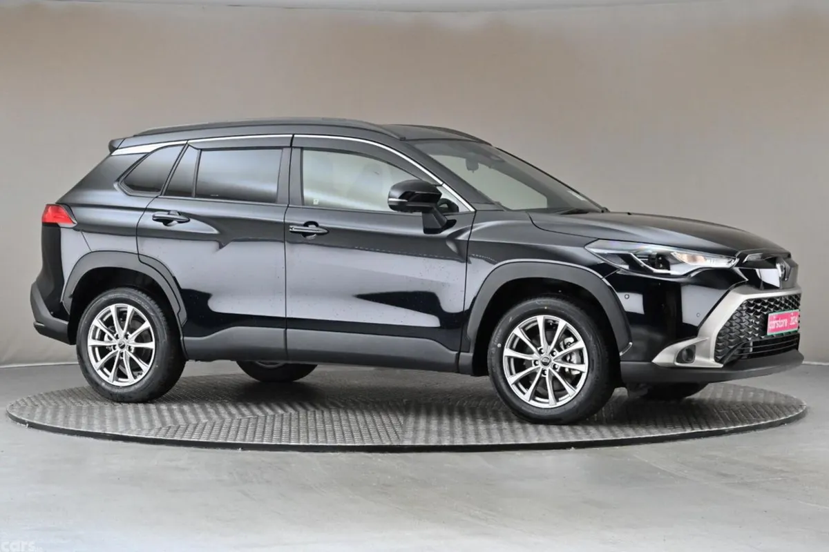 Toyota Corolla Cross SUV, Petrol Hybrid, 2024, Black
