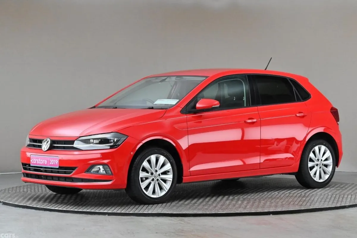 Volkswagen Polo Hatchback, Petrol, 2019, Red