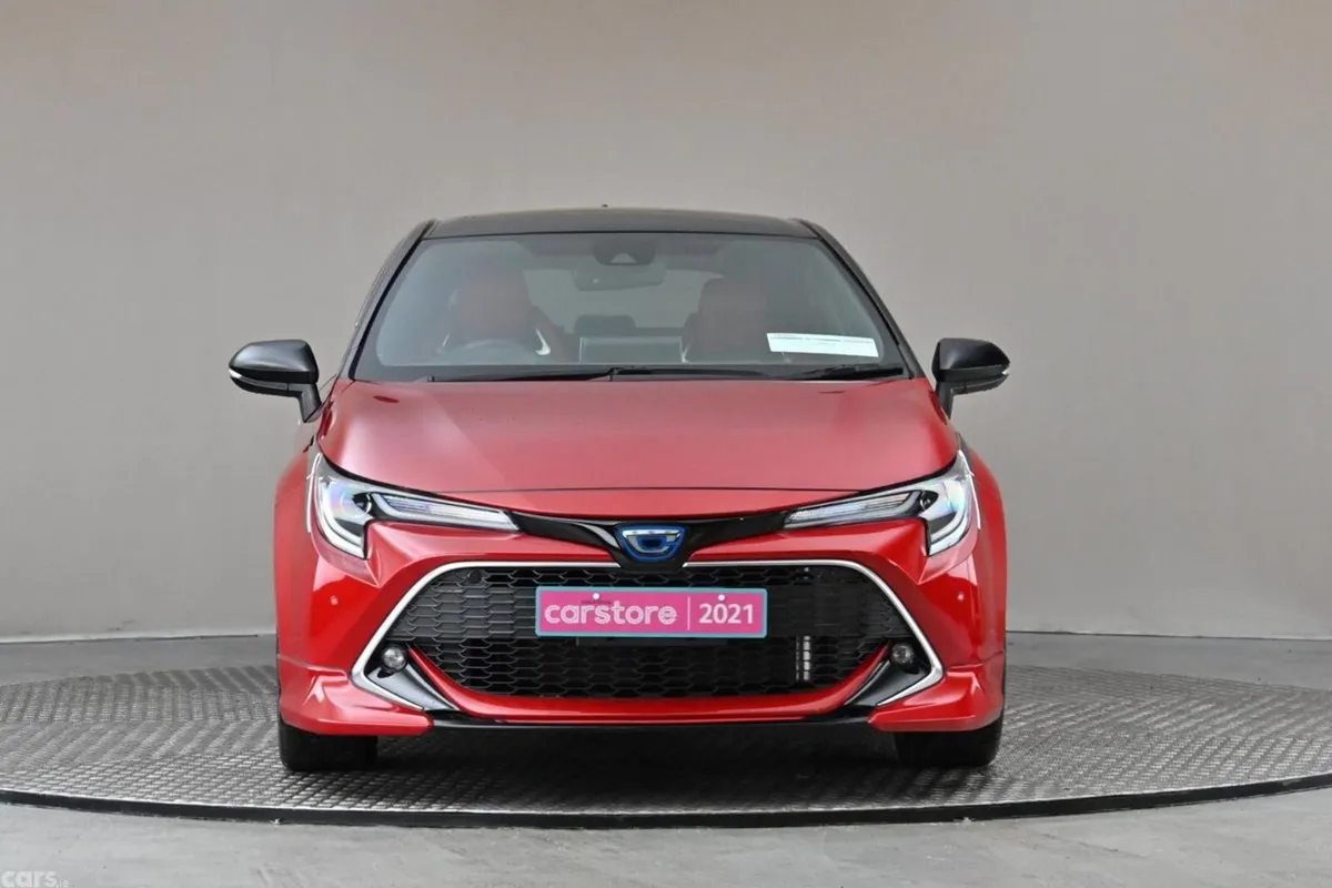 Toyota Corolla Hatchback, Petrol Hybrid, 2021, Red