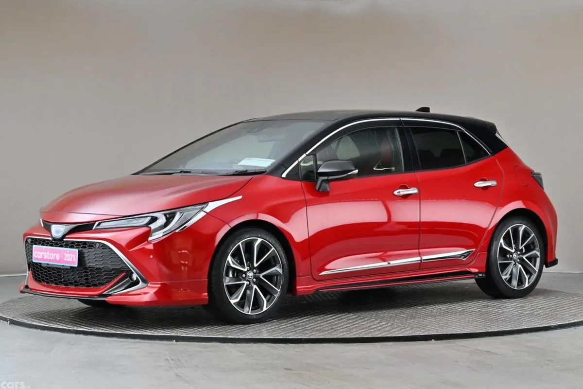 Toyota Corolla Hatchback, Petrol Hybrid, 2021, Red