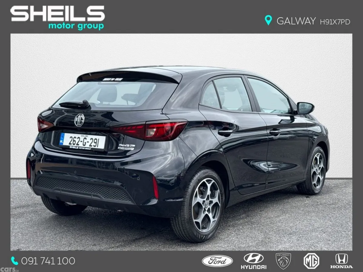 MG MG3 Hatchback, Petrol Hybrid, 2026, Black