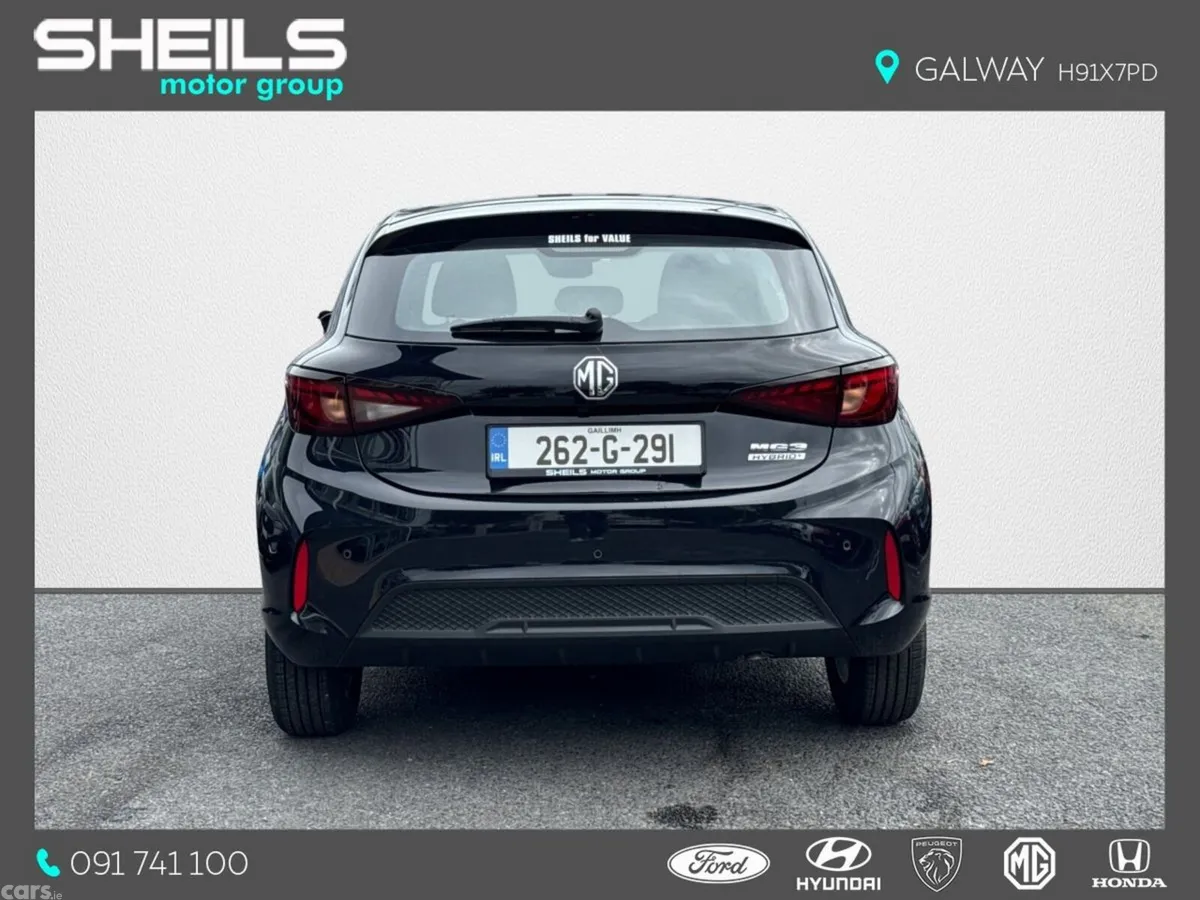 MG MG3 Hatchback, Petrol Hybrid, 2026, Black