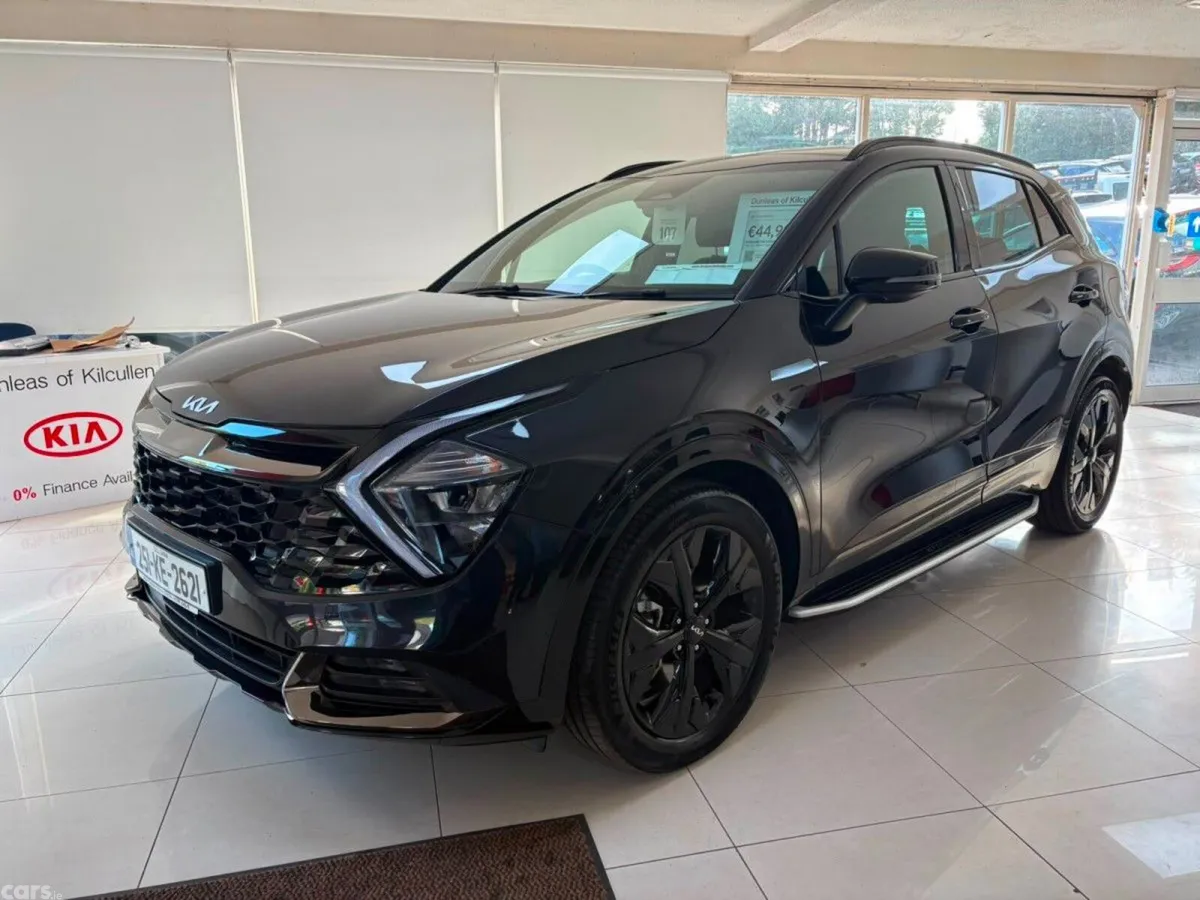 Kia Sportage SUV, Petrol Plug-in Hybrid, 2025, Black