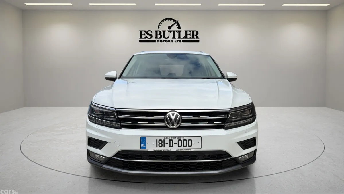 Volkswagen Tiguan SUV, Diesel, 2018, White