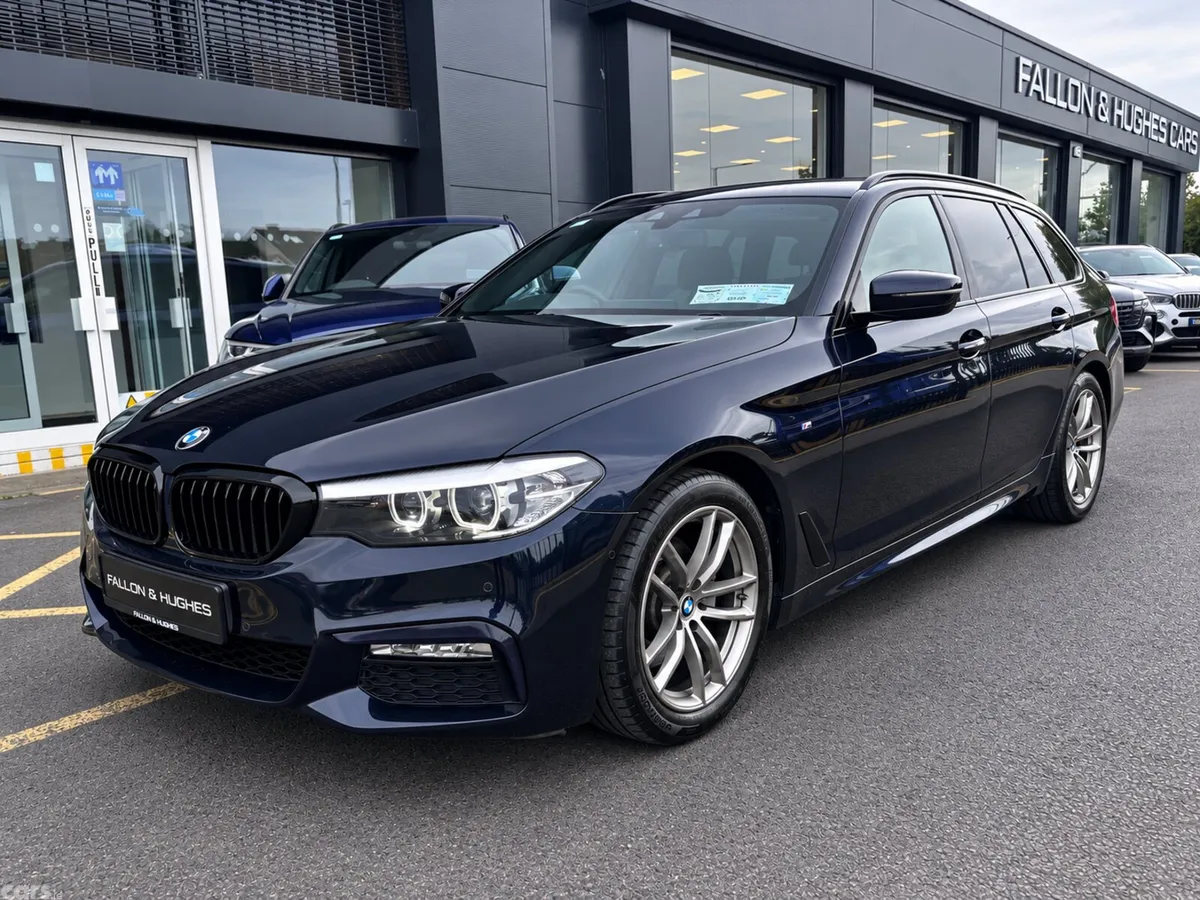 BMW 5-Series Estate, Petrol, 2018, Black
