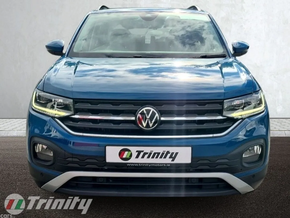 Volkswagen T-Cross Hatchback, Petrol, 2021, Blue