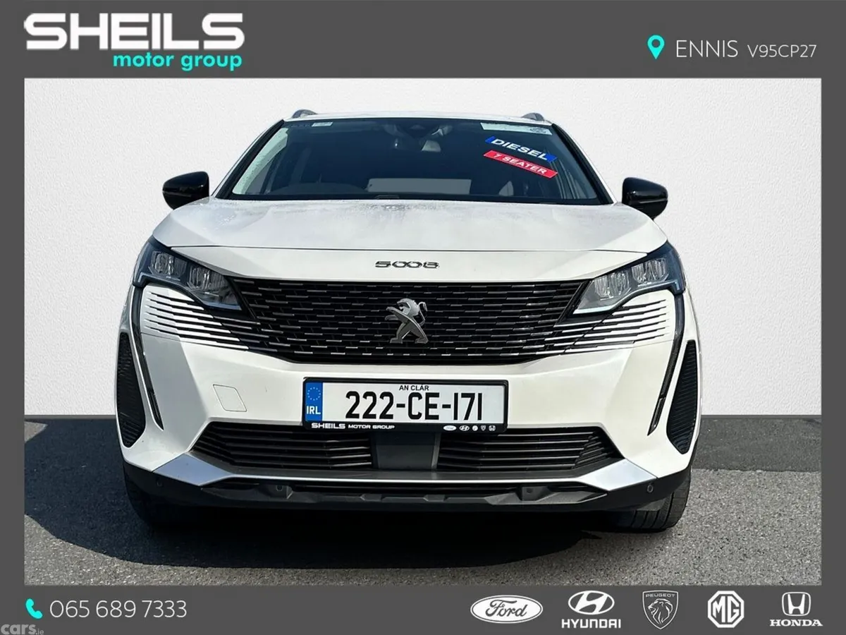 Peugeot 5008 MPV, Diesel, 2022, White