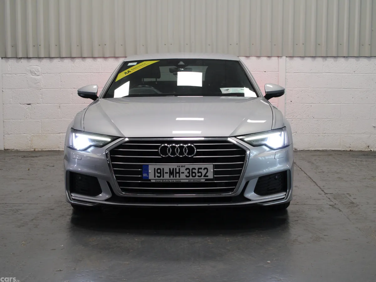 Audi A6 Saloon, Diesel, 2019, Silver