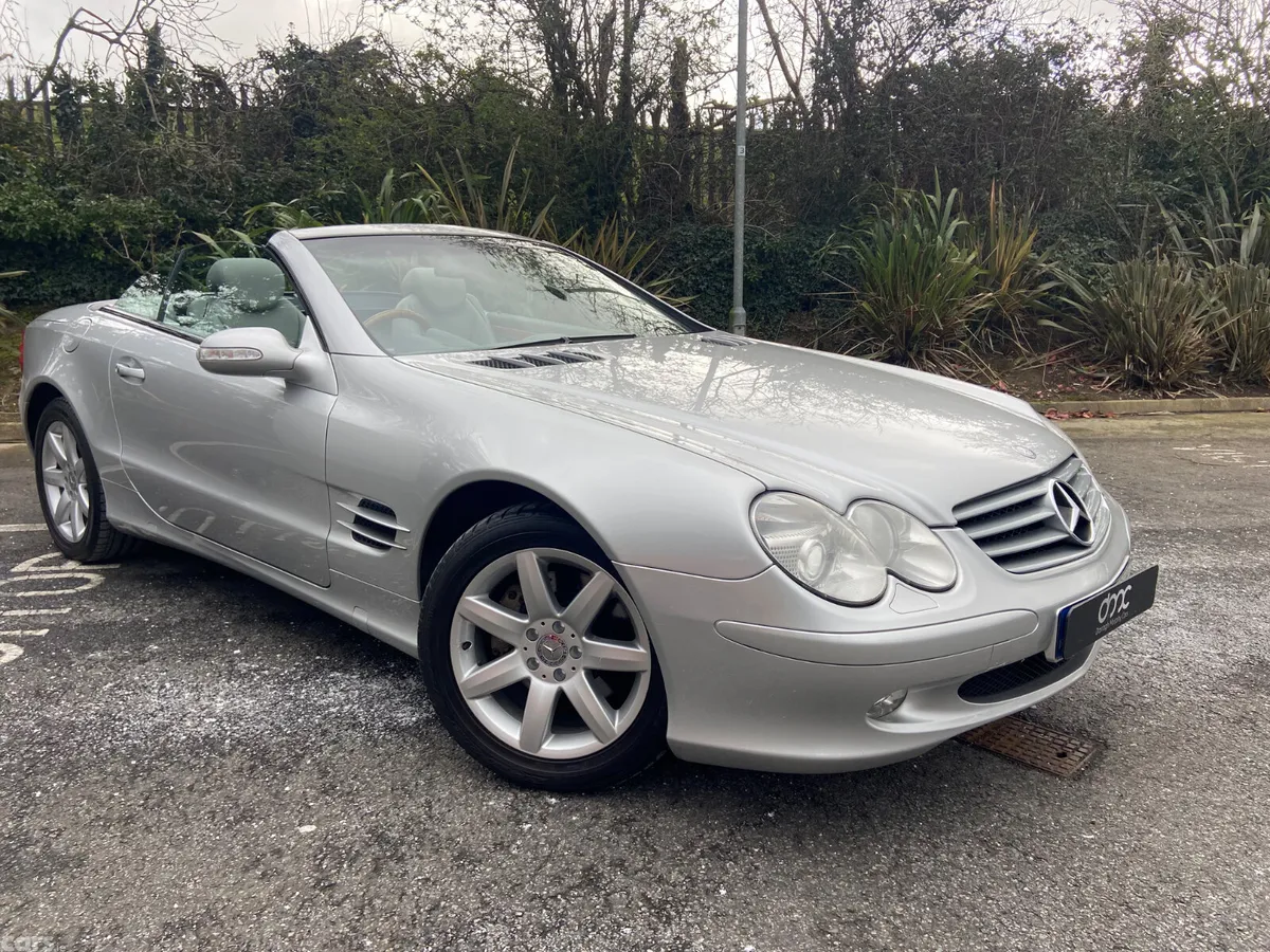 Mercedes-Benz SL-Class Convertible, Petrol, 2002, Silver