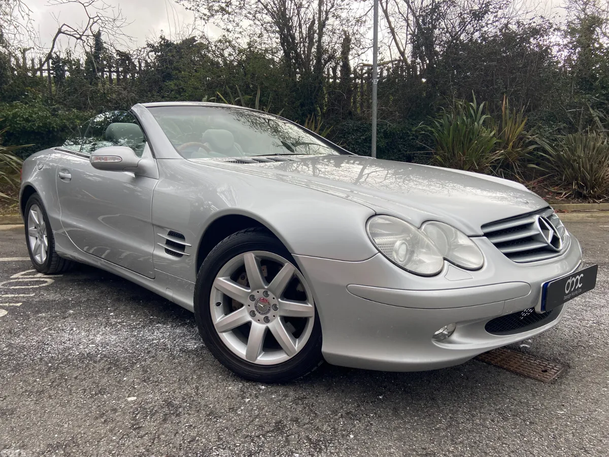 Mercedes-Benz SL-Class Convertible, Petrol, 2002, Silver