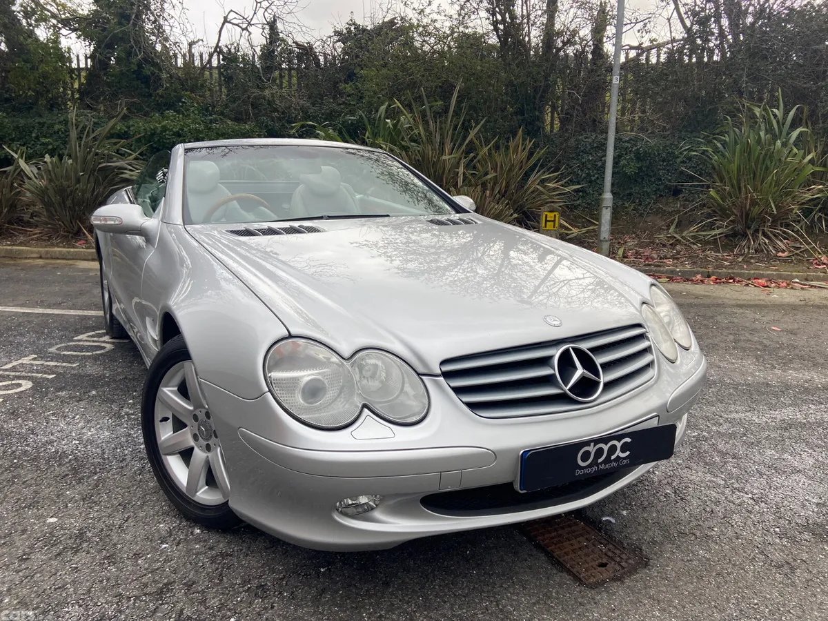 Mercedes-Benz SL-Class Convertible, Petrol, 2002, Silver