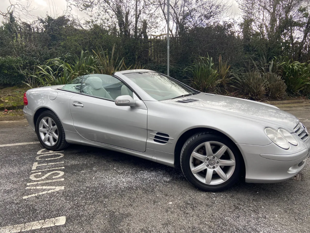 Mercedes-Benz SL-Class Convertible, Petrol, 2002, Silver