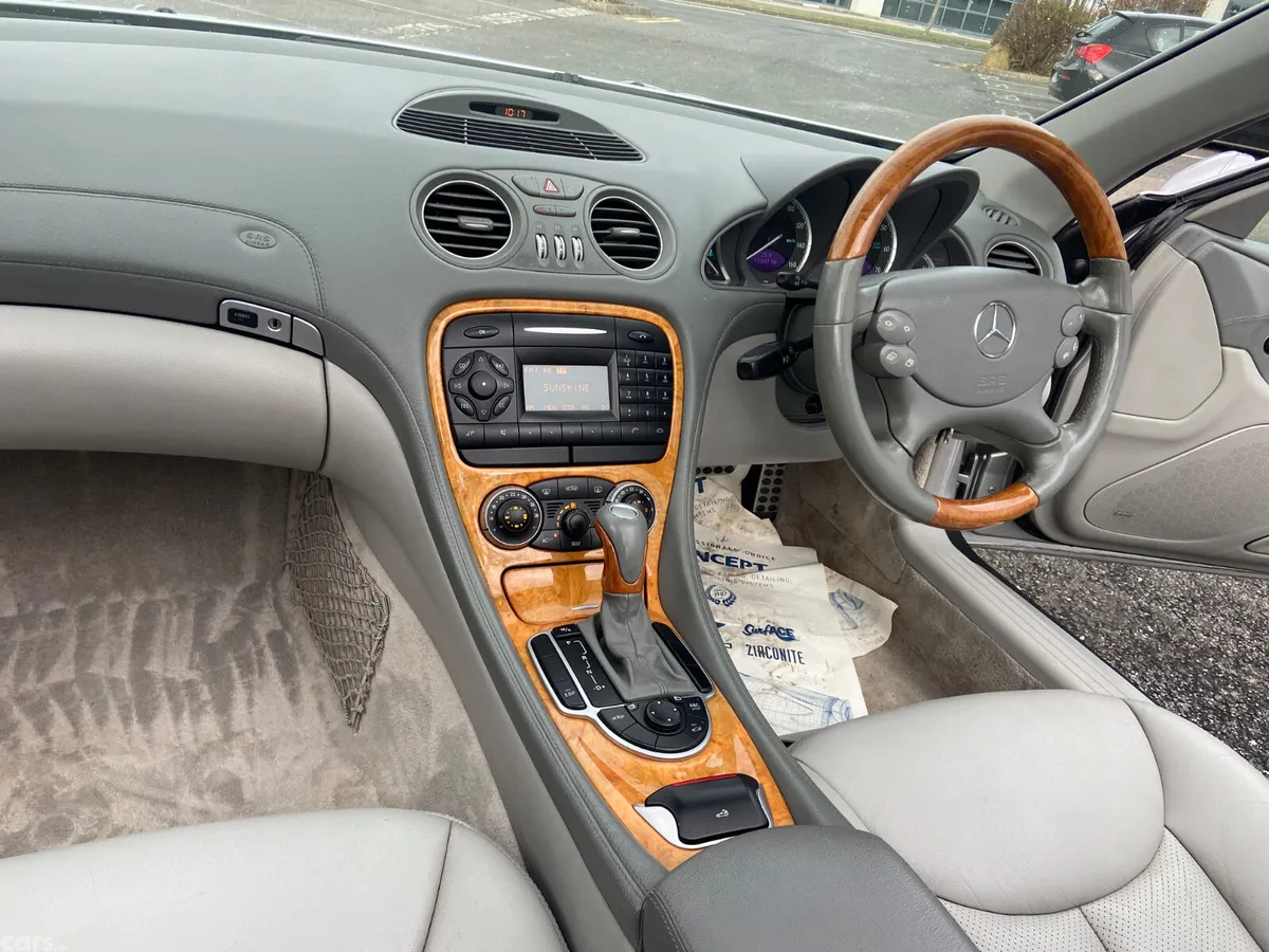 Mercedes-Benz SL-Class Convertible, Petrol, 2002, Silver