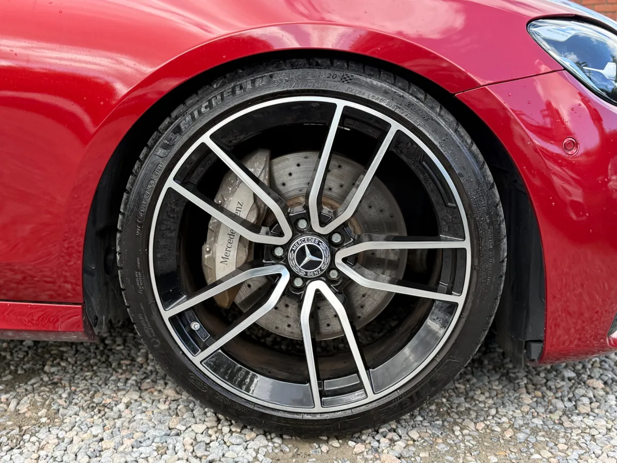 Mercedes-Benz E-Class Saloon, Diesel Plug-in Hybrid, 2022, Red