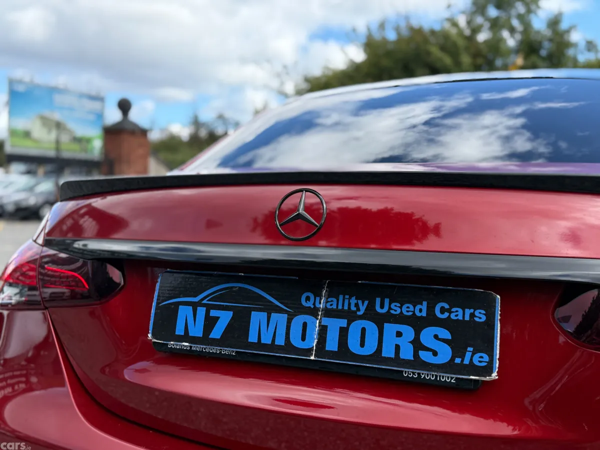 Mercedes-Benz E-Class Saloon, Diesel Plug-in Hybrid, 2022, Red