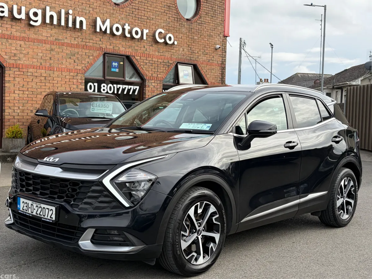 Kia Sportage SUV, Diesel Hybrid, 2023, Black