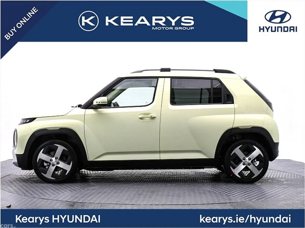 Hyundai INSTER SUV, Electric, 2026, Yellow