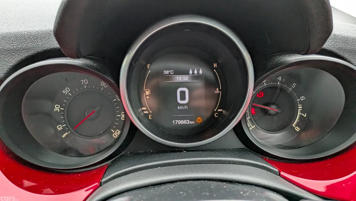 Fiat 500X SUV, Petrol, 2015, Red
