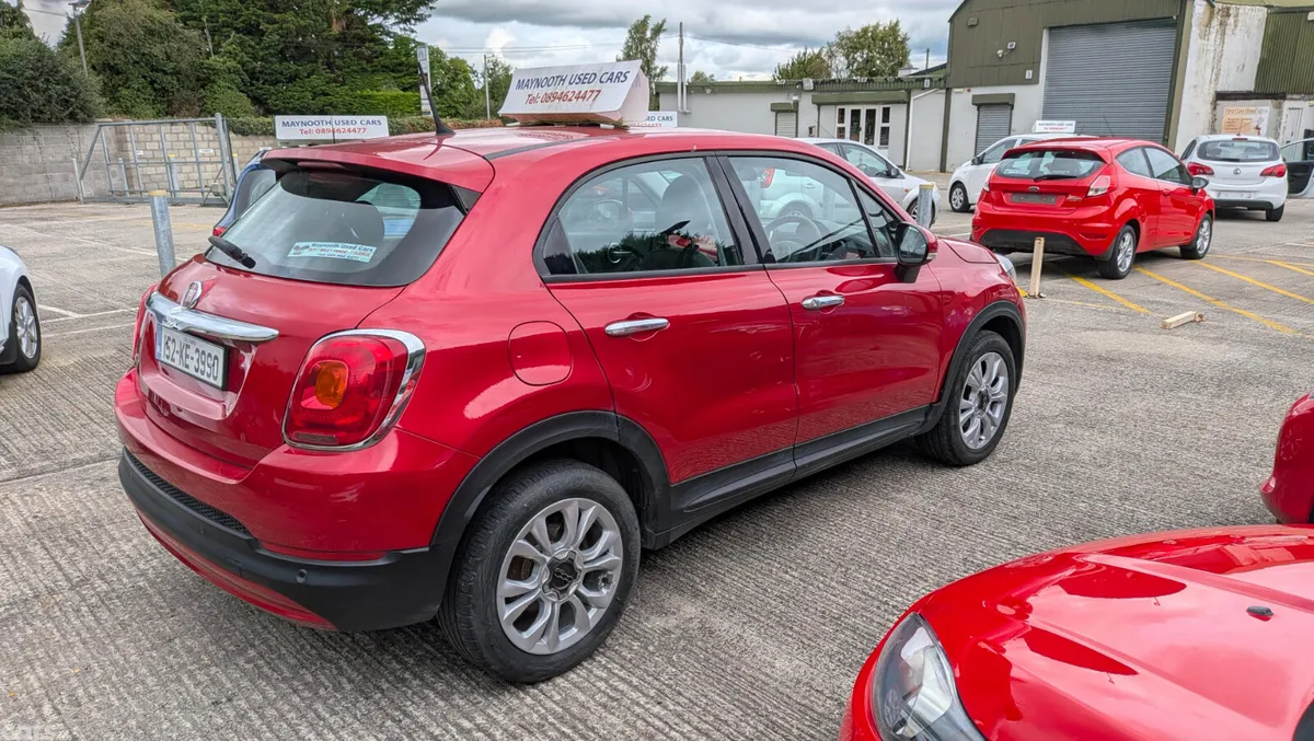 Fiat 500X SUV, Petrol, 2015, Red