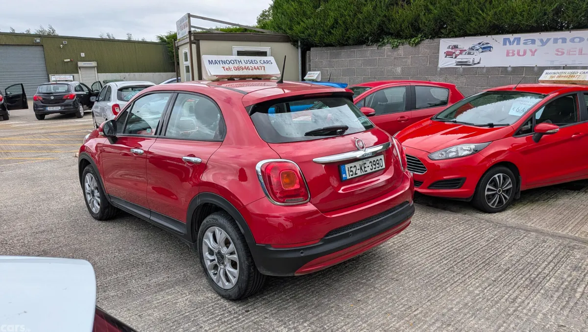 Fiat 500X SUV, Petrol, 2015, Red