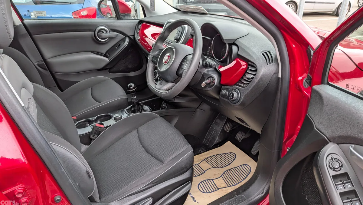 Fiat 500X SUV, Petrol, 2015, Red